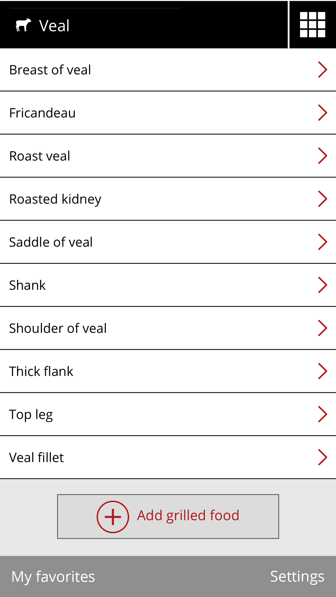 Core temperature app